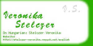 veronika stelczer business card